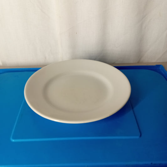 Piatto piano usato in porcellana Saturnia diametro 23cm Ristorazione Sd Service Store