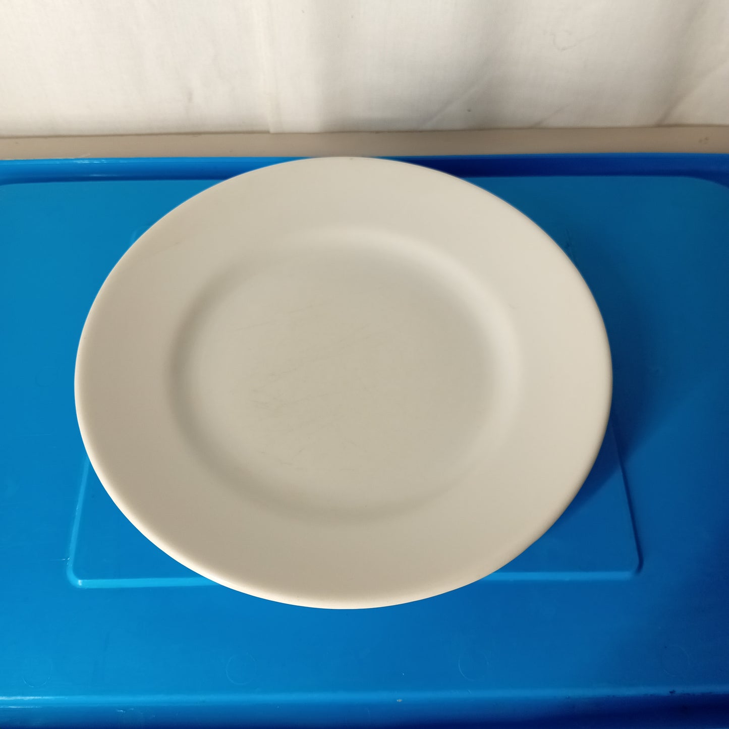 Piatto piano usato in porcellana Saturnia diametro 23cm Ristorazione Sd Service Store