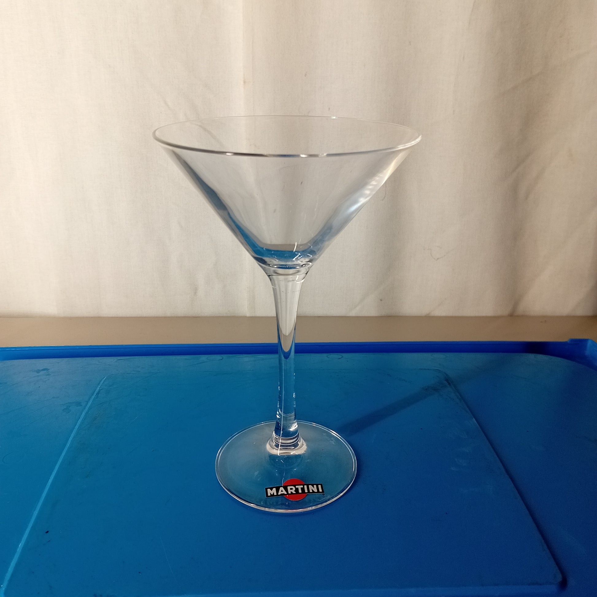 Calici in vetro Martini usati, set composto da 6pz., diametro 11cm Attrezzatura da ristorazione usata Sd Service Store