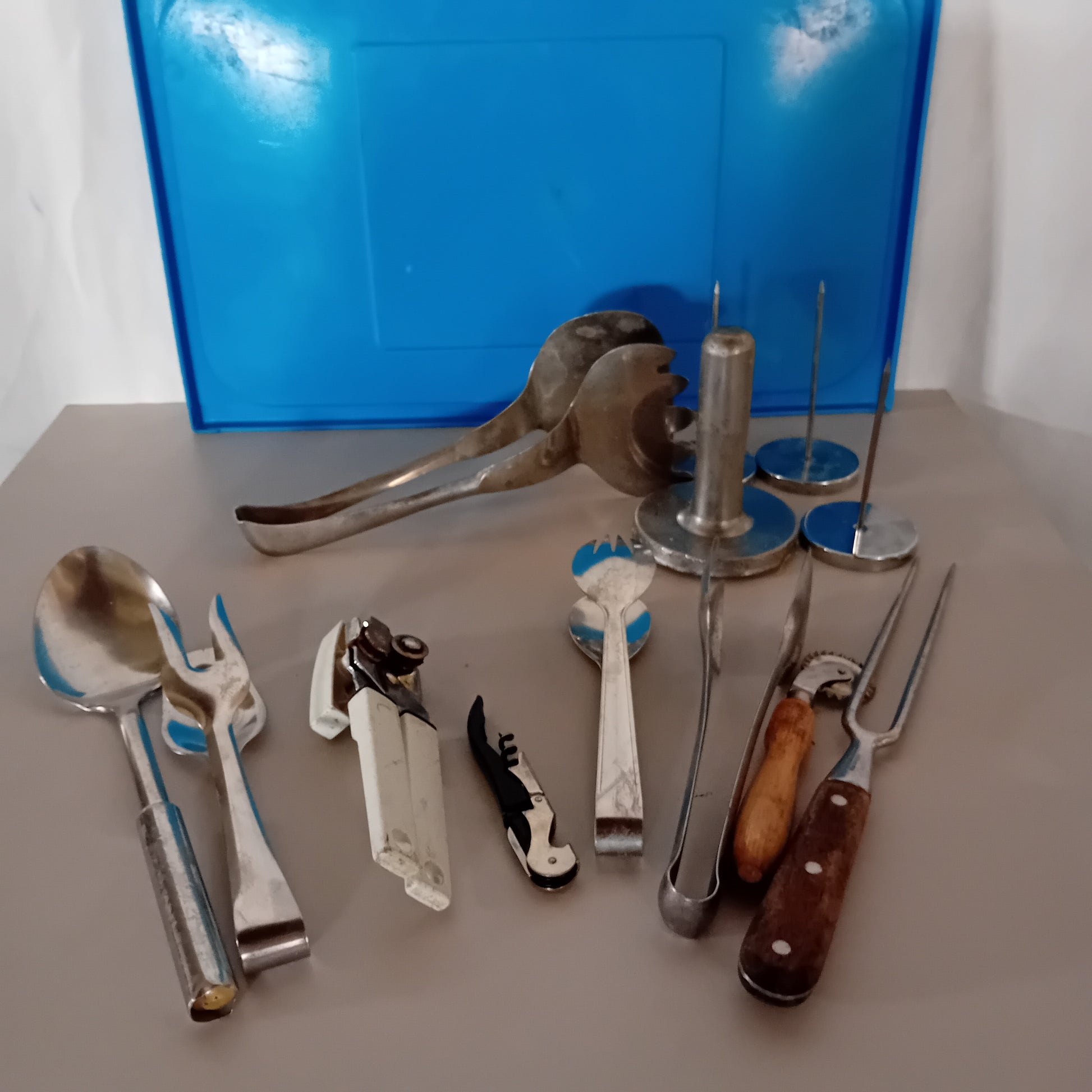 Accessori vari da cucina usati, in acciaio, 23 pezzi disponibili, vendibili anche in blocco Attrezzatura da ristorazione usata Sd Service Store   