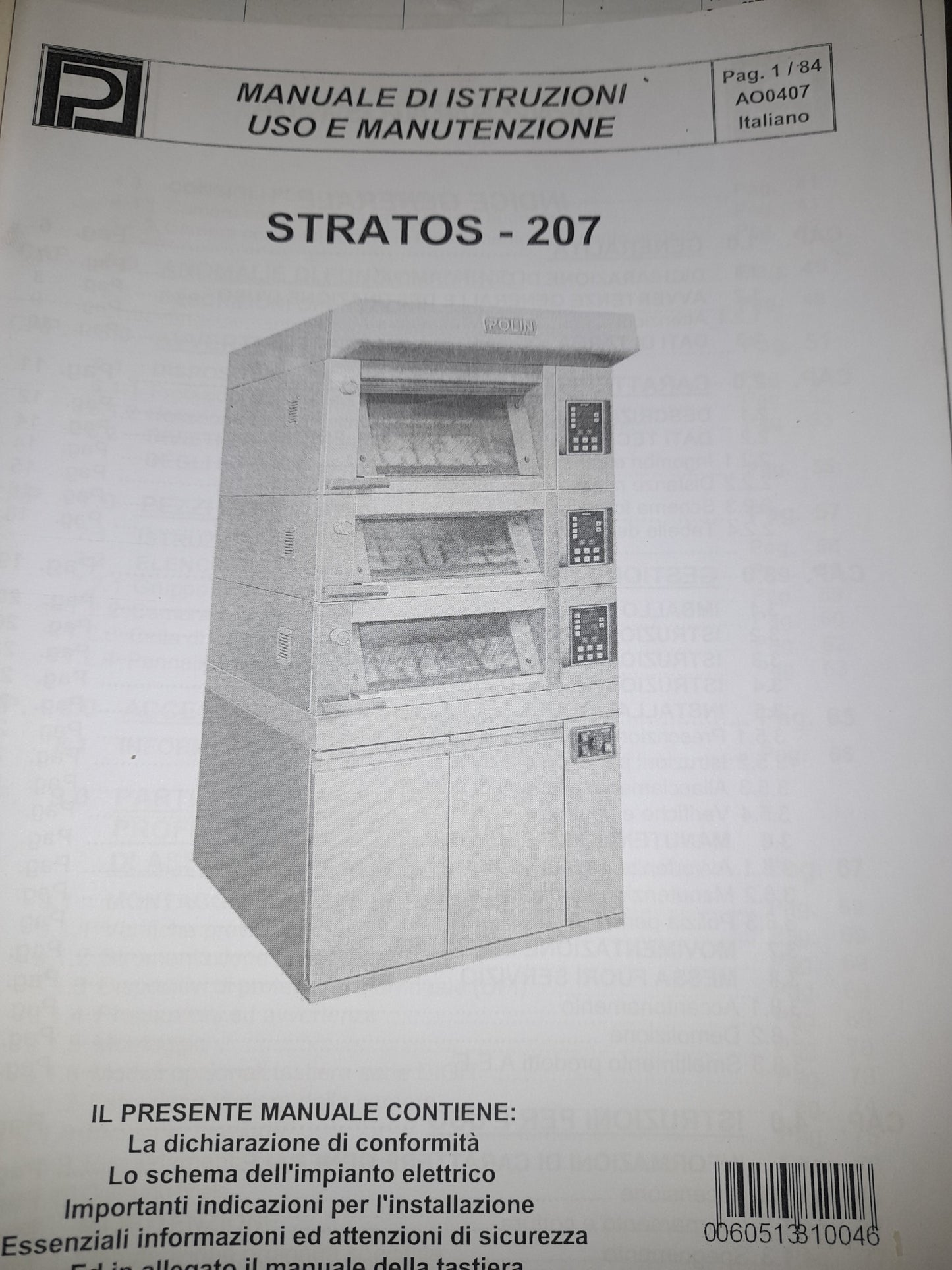 Forno elettrico usato 2 camere per pizza ( marca POLIN corrente 380 v ) misure est. L 173 P 161 Alto 186 (mis camera 136x125x18) Attrezzatura da ristorazione usata Sd Service Store   