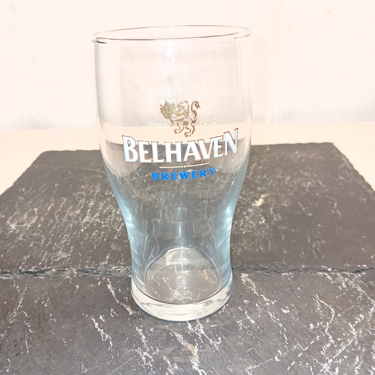 Bicchiere birra Belhaven, usato per ristorazione Attrezzatura da ristorazione usata Sd Service Store