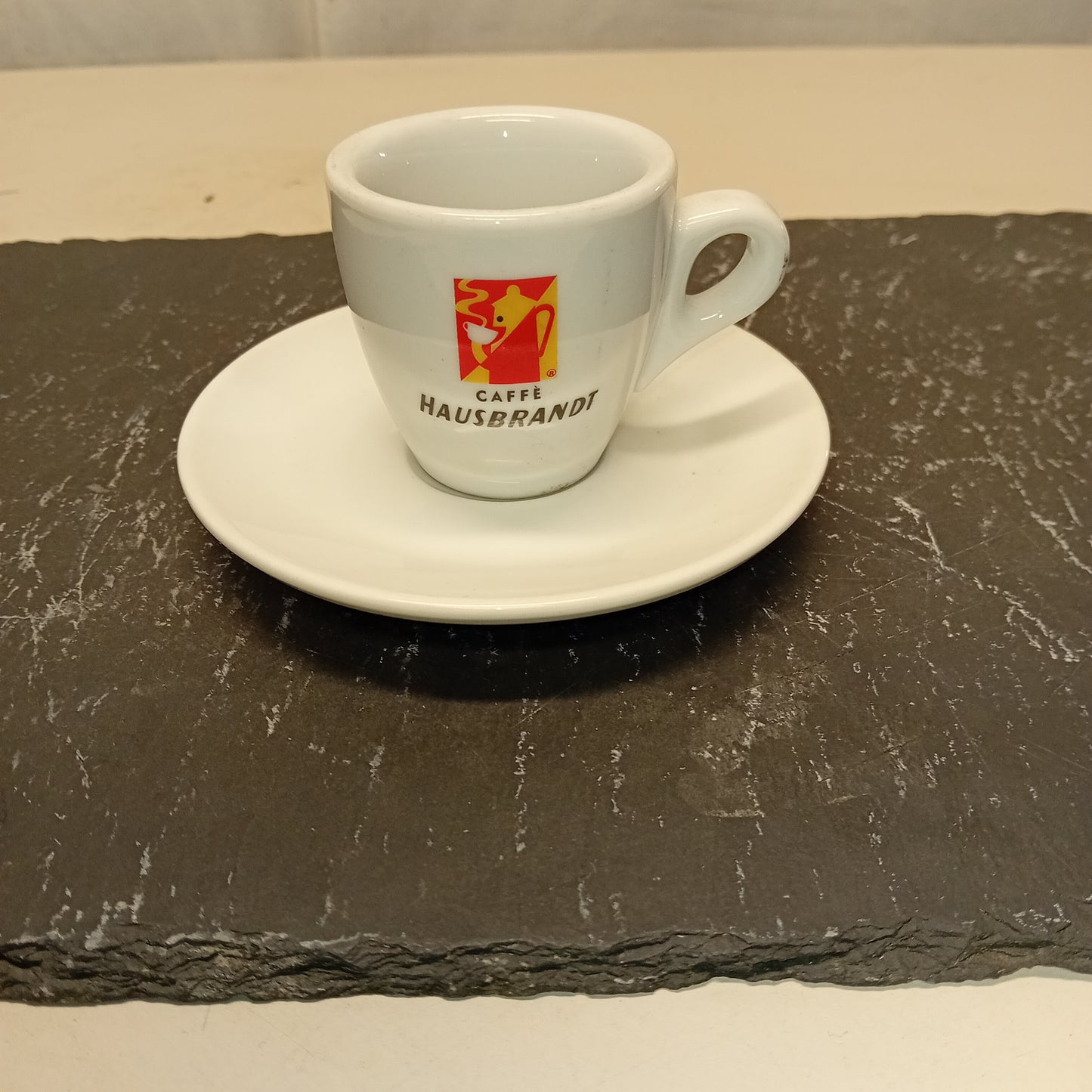 Tazzine da caffè con piattino, marca Caffè Hausbrandt,usate per la risorazione Attrezzatura da ristorazione usata Sd Service Store