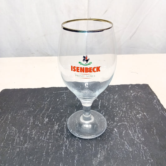 Bicchiere in vetro da 0.4l. marca Isenbeck Premium Pils,usato per la risorazione Attrezzatura da ristorazione usata Sd Service Store