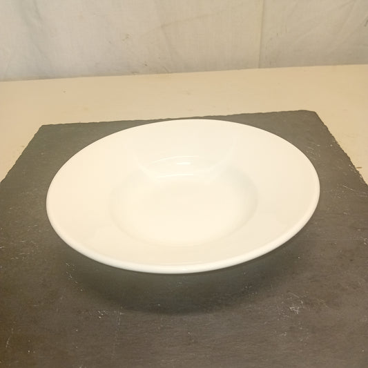 Piatti fondi in porcellana vetrificata, diametro 20cm, marca Dudson, usati per la ristorazione Attrezzatura da ristorazione usata Sd Service Store