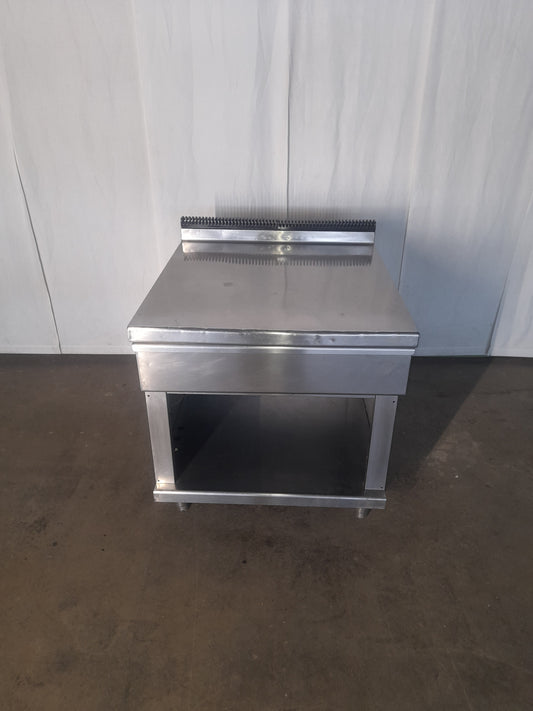 Banco inox AISI 304 con 1 cassetto, L 80 cm, P 90 cm, H 85 cm — usato Attrezzatura da ristorazione usata Sd Service Store