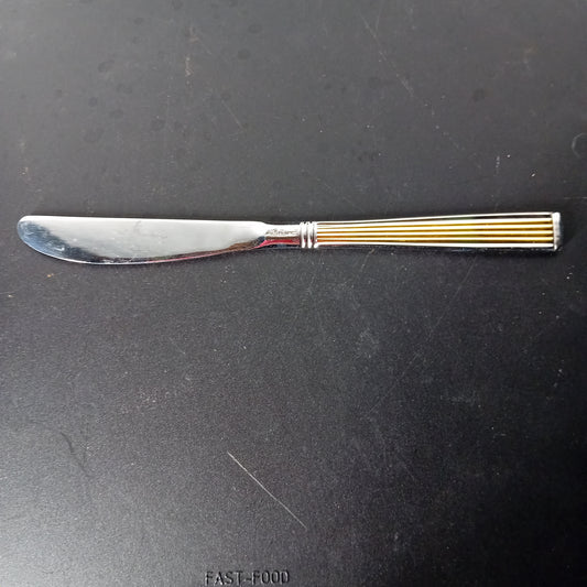 Coltelli in acciaio inox con bordatura dorata sul manico — usati Attrezzatura da ristorazione usata Sd Service Store