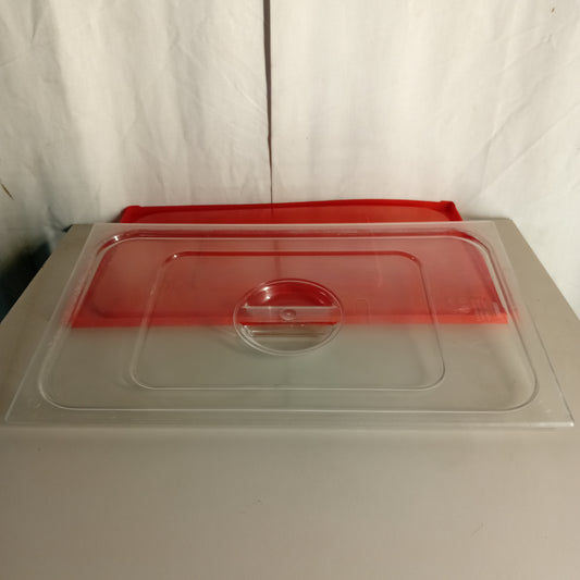 Coperchio Gastronorm GN 1/1 in policarbonato con maniglia, 53 × 32 cm — usato Attrezzatura da ristorazione usata Sd Service Store