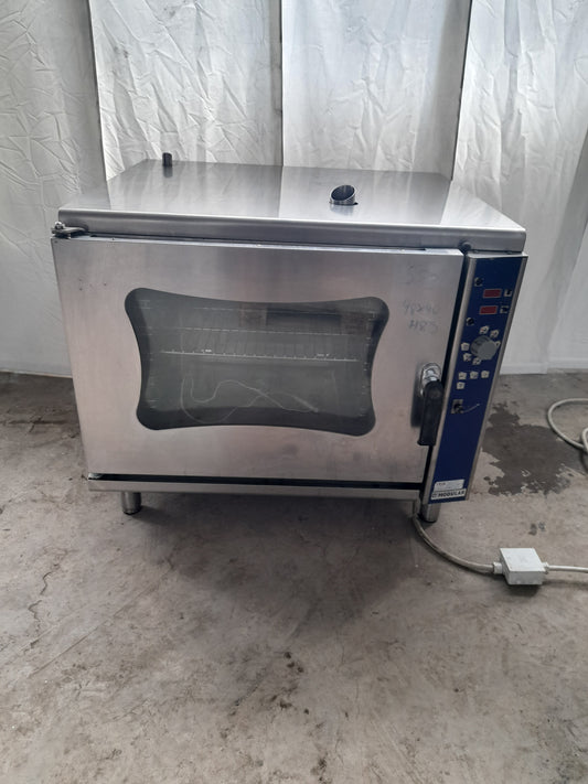 Forno elettrico Modular 6 teglie, convezione e vapore, AISI 304, L 98 cm, P 80 cm, H 85 cm — usato Attrezzatura da ristorazione usata Sd Service Store