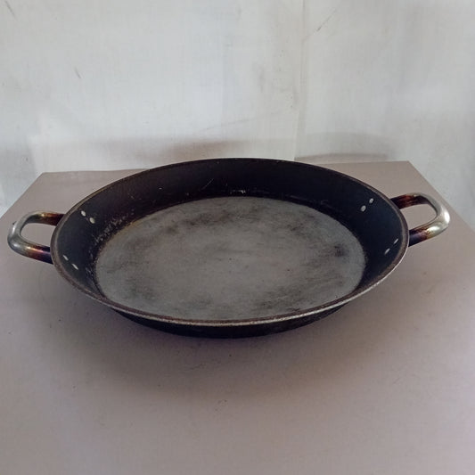 Padella professionale in alluminio con manici, Ø 41 cm, H 5 cm — usata Attrezzatura da ristorazione usata Sd Service Store