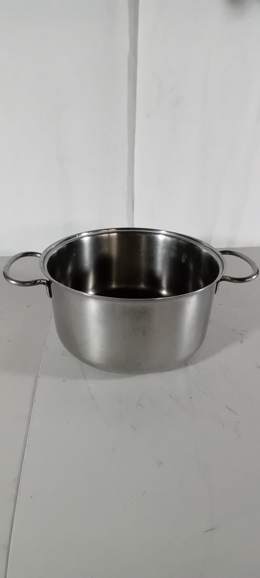 Pentola professionale in acciaio inox con manici, Ø 25 cm — usata Attrezzatura da ristorazione usata Sd Service Store