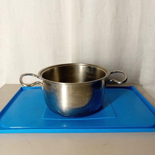 Pentola professionale in acciaio per induzione, Ø 24 cm, H 11 cm — usata Attrezzatura da ristorazione usata Sd Service Store