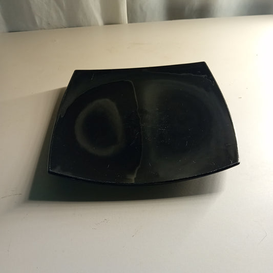 Piatto piano design in ceramica, 26 × 26 cm — usato Attrezzatura da ristorazione usata Sd Service Store