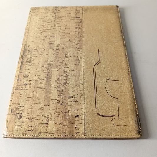 Porta menù A4 in sughero con copertina rigida e 2 tasche interne — usato Attrezzatura da ristorazione usata Sd Service Store