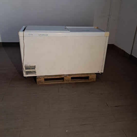Pozzetto congelatore −18 °C con 2 aperture scorrevoli, L 163 cm, P 65 cm, H 91 cm — usato Attrezzatura da ristorazione usata Sd Service Store