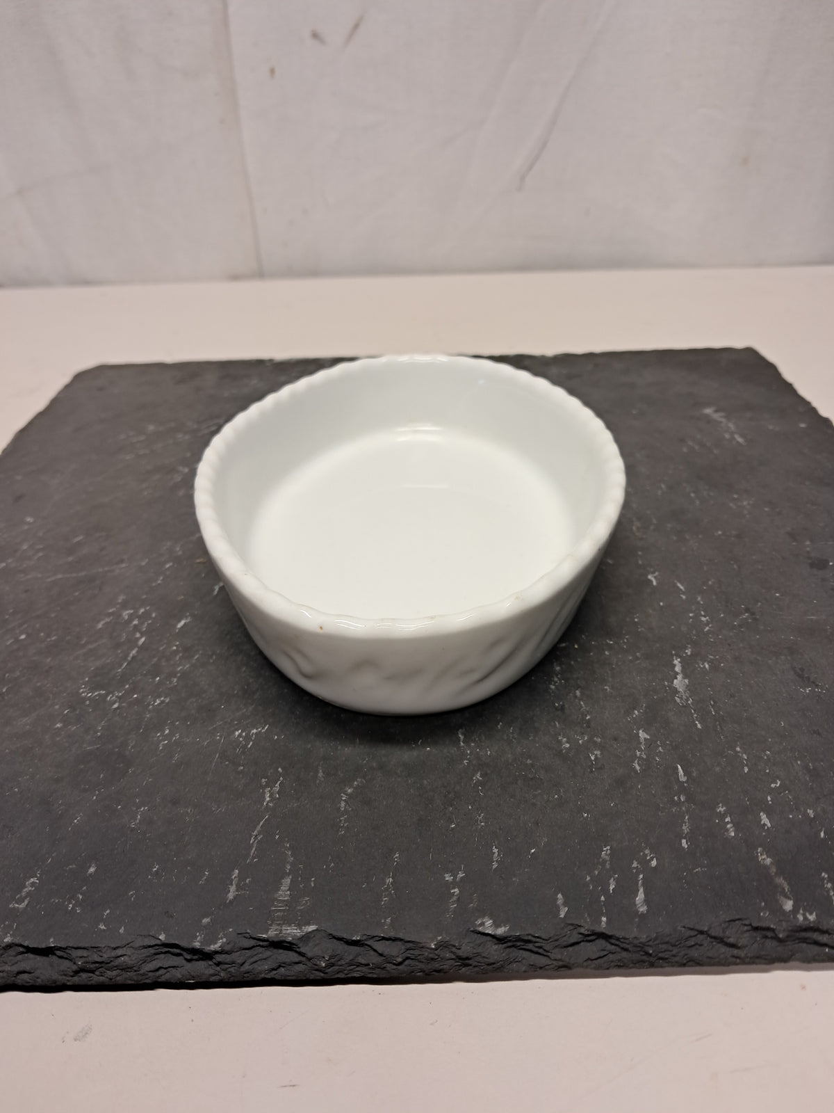Pirofila in porcellana 19x13cm , altezza 3,5cm, usata per la ristorazione Attrezzatura da ristorazione usata Sd Service Store
