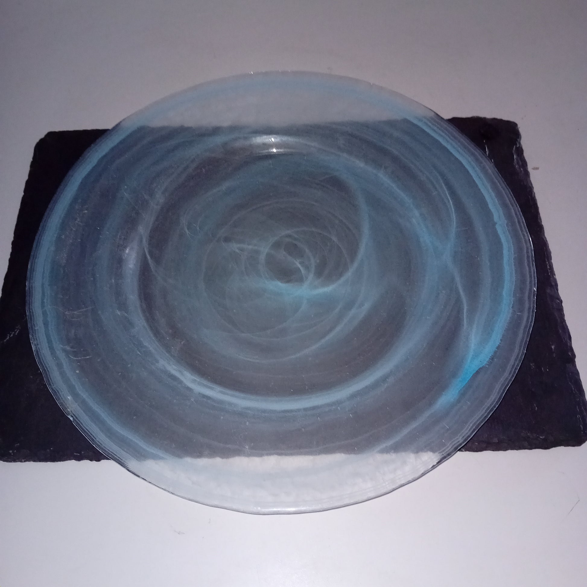 Piatto piano in vetro usato diametro 32cm Ristorazione Sd Service Store