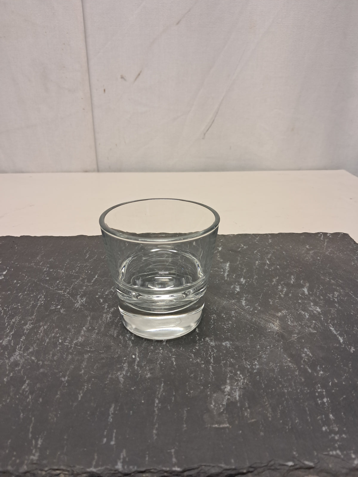 Bicchiere in vetro per amaro, diametro 7cm, altezza 7cm, usato per la ristorazione Attrezzatura da ristorazione usata Sd Service Store