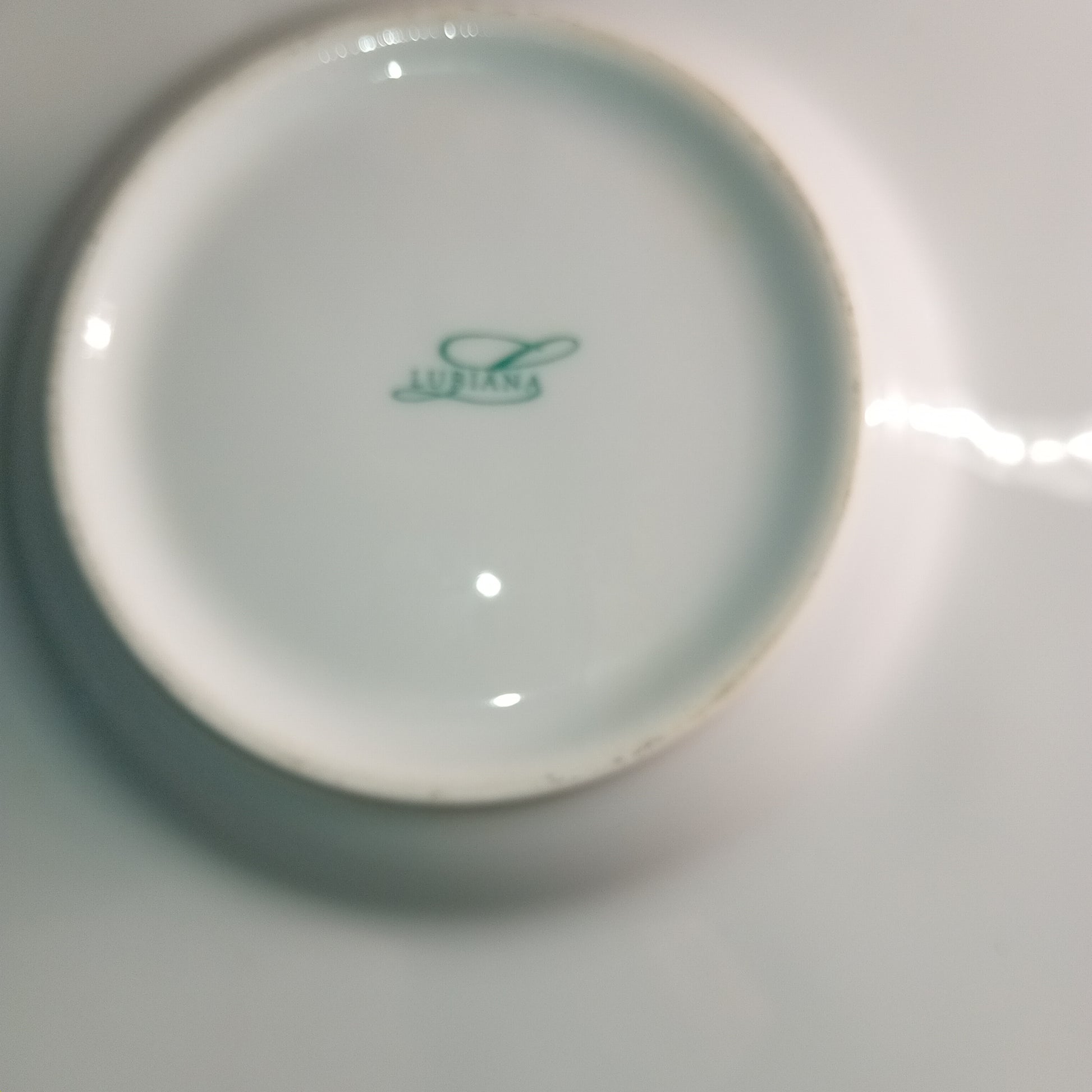 Piatto fondo in porcellana usato marca Lubiana 26x26cm Ristorazione Sd Service Store