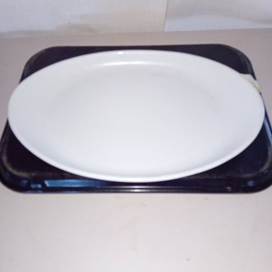 Piatti piani usati in ceramica 36x24cm Attrezzatura da ristorazione usata Sd Service Store
