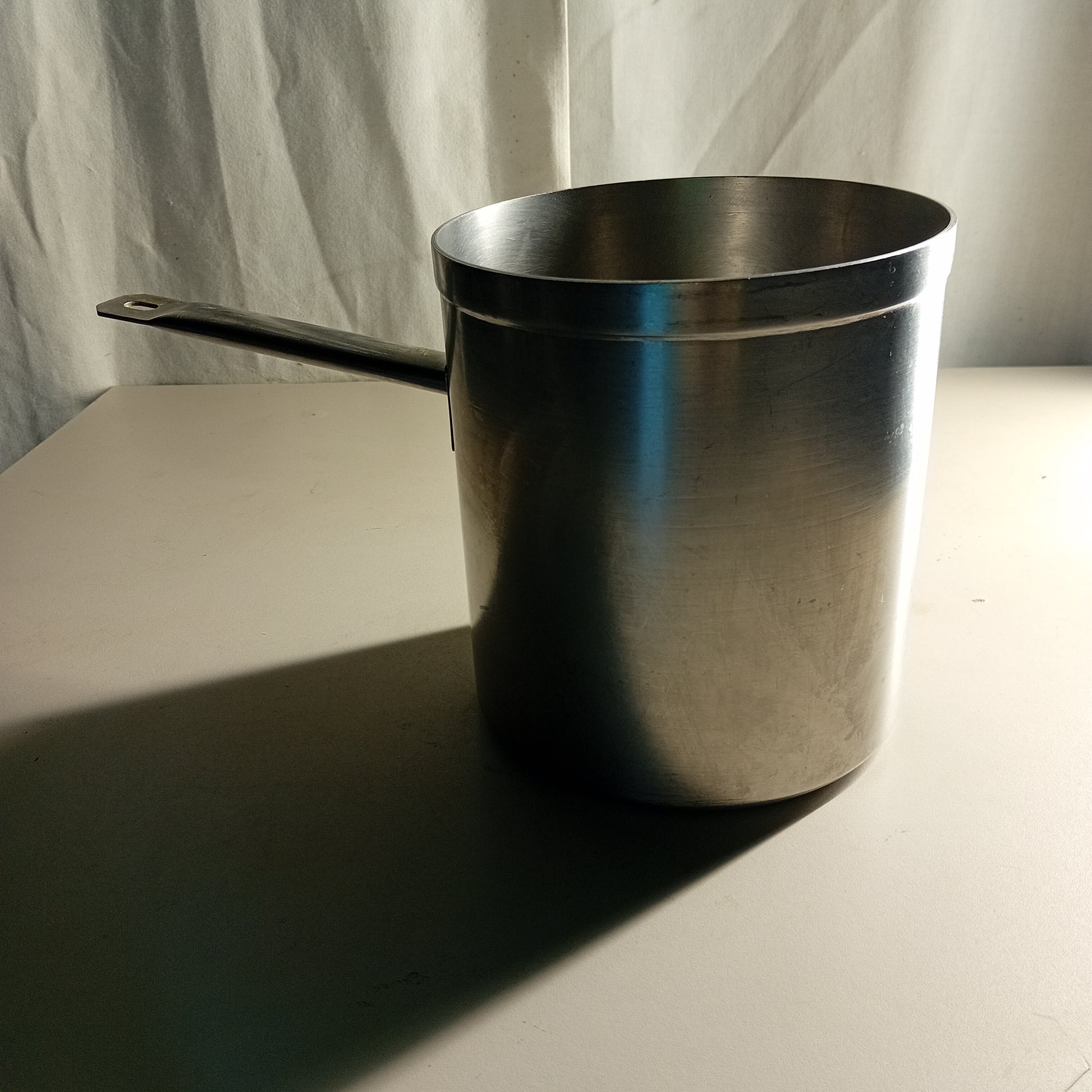 Pentola usata in acciaio con manico diametro 16cm altezza 17cm Ristorazione Sd Service Store