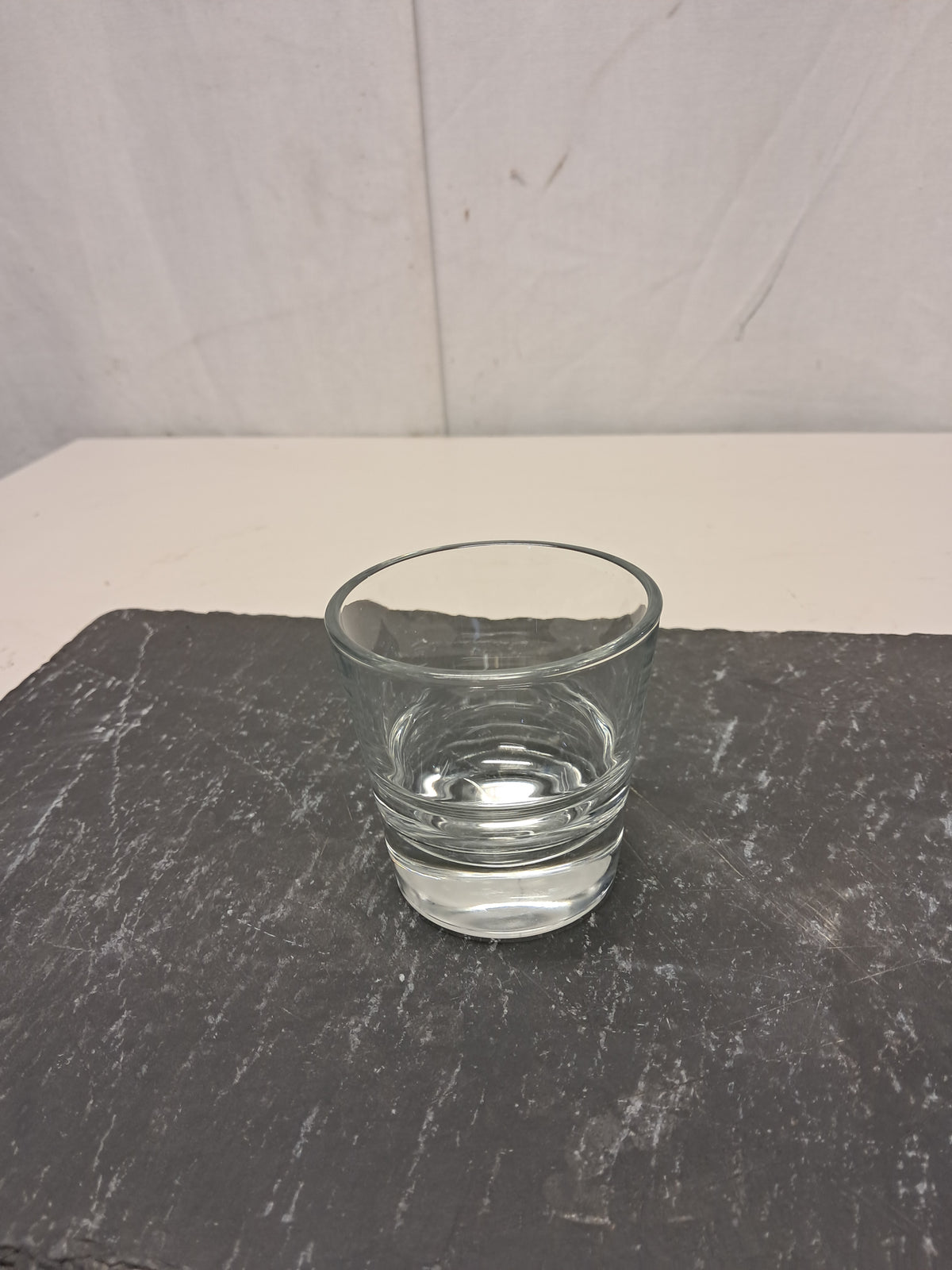Bicchiere in vetro per amaro, diametro 7cm, altezza 7cm, usato per la ristorazione Attrezzatura da ristorazione usata Sd Service Store