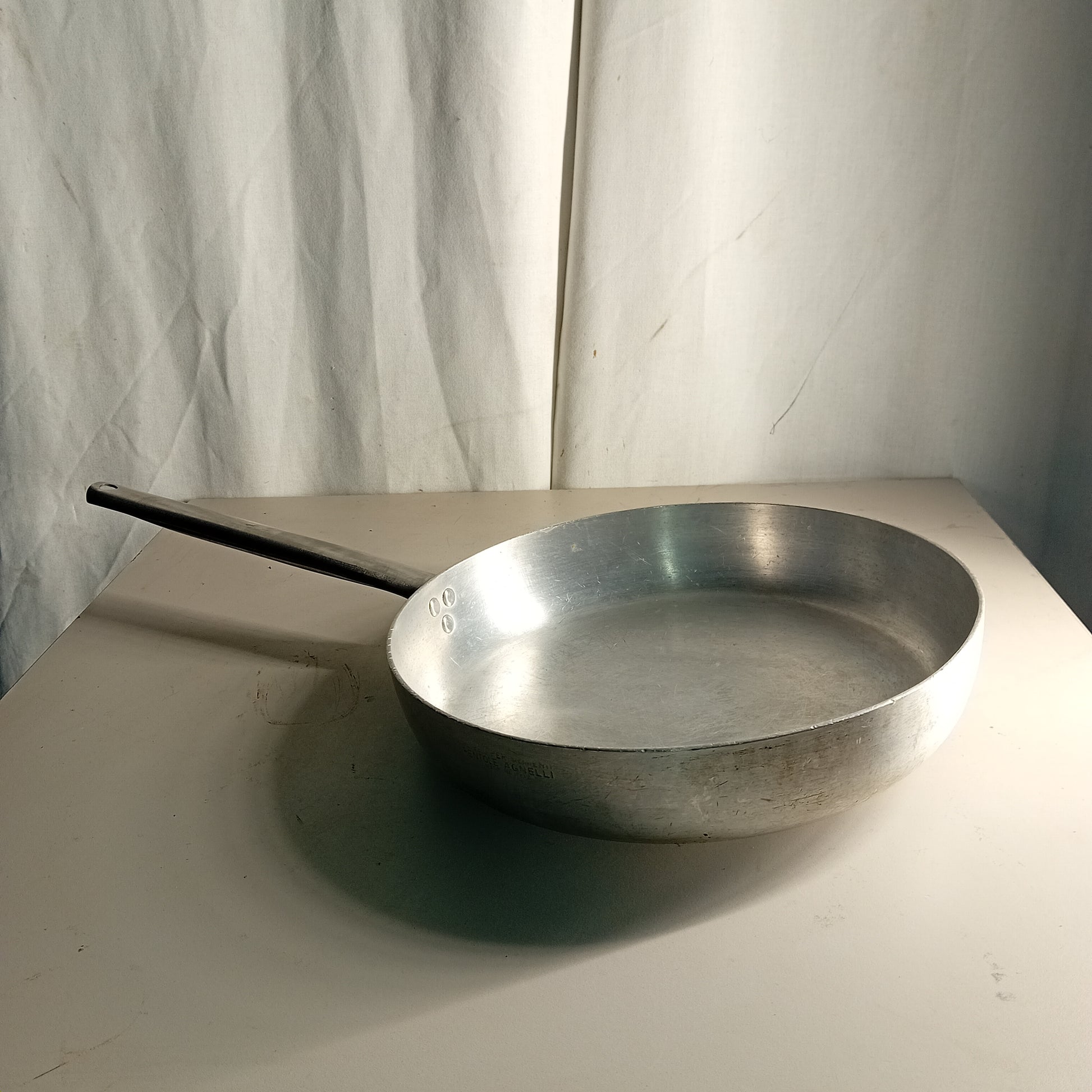 Padella usata in alluminio con manico marca Agnelli diametro 33cm altezza 6cm Ristorazione Sd Service Store