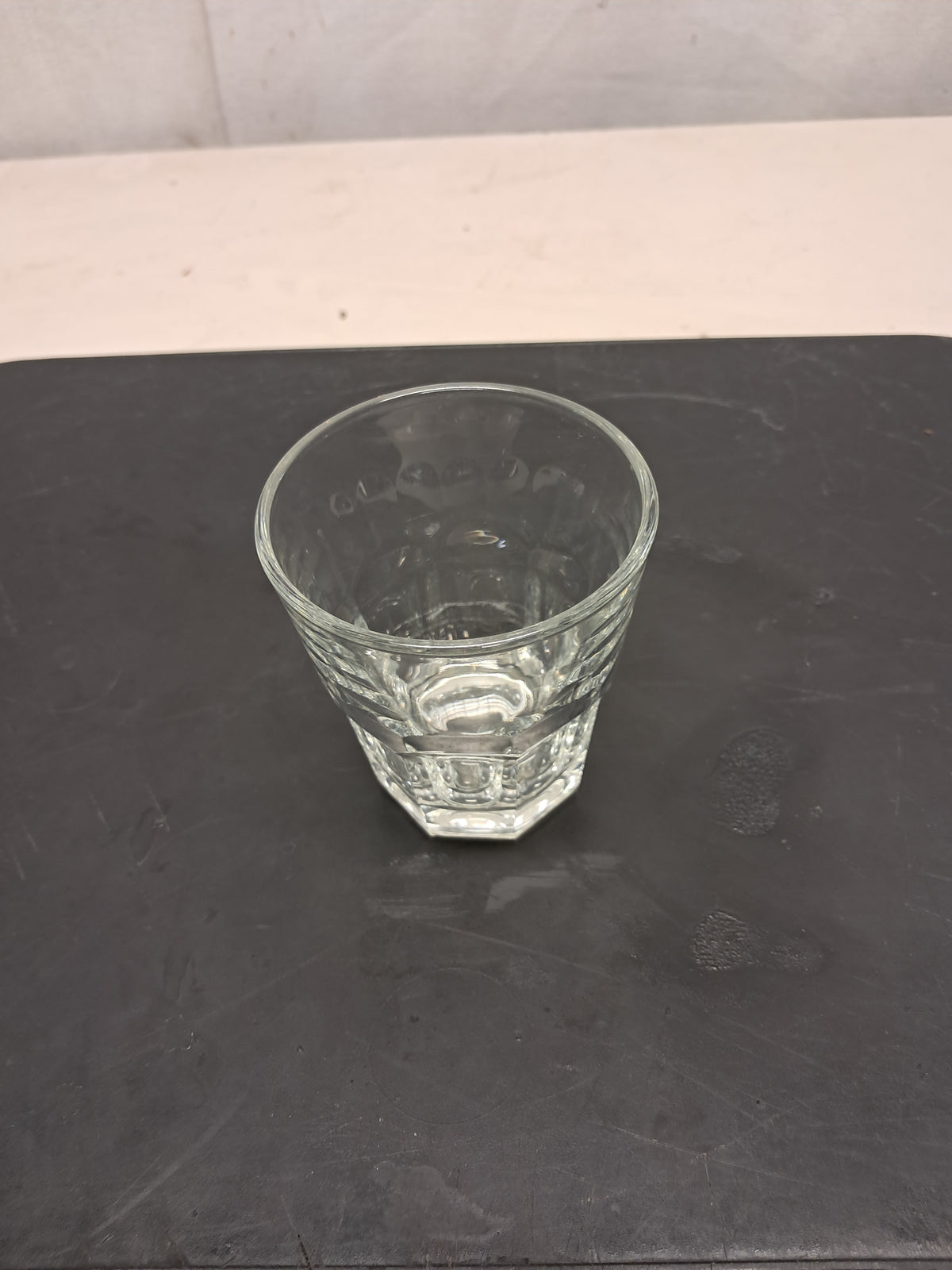 Bicchieri in vetro per amaro, 1 set da 8 pezzi, altezza 7cm, diametro 8cm, usati per la ristorazione