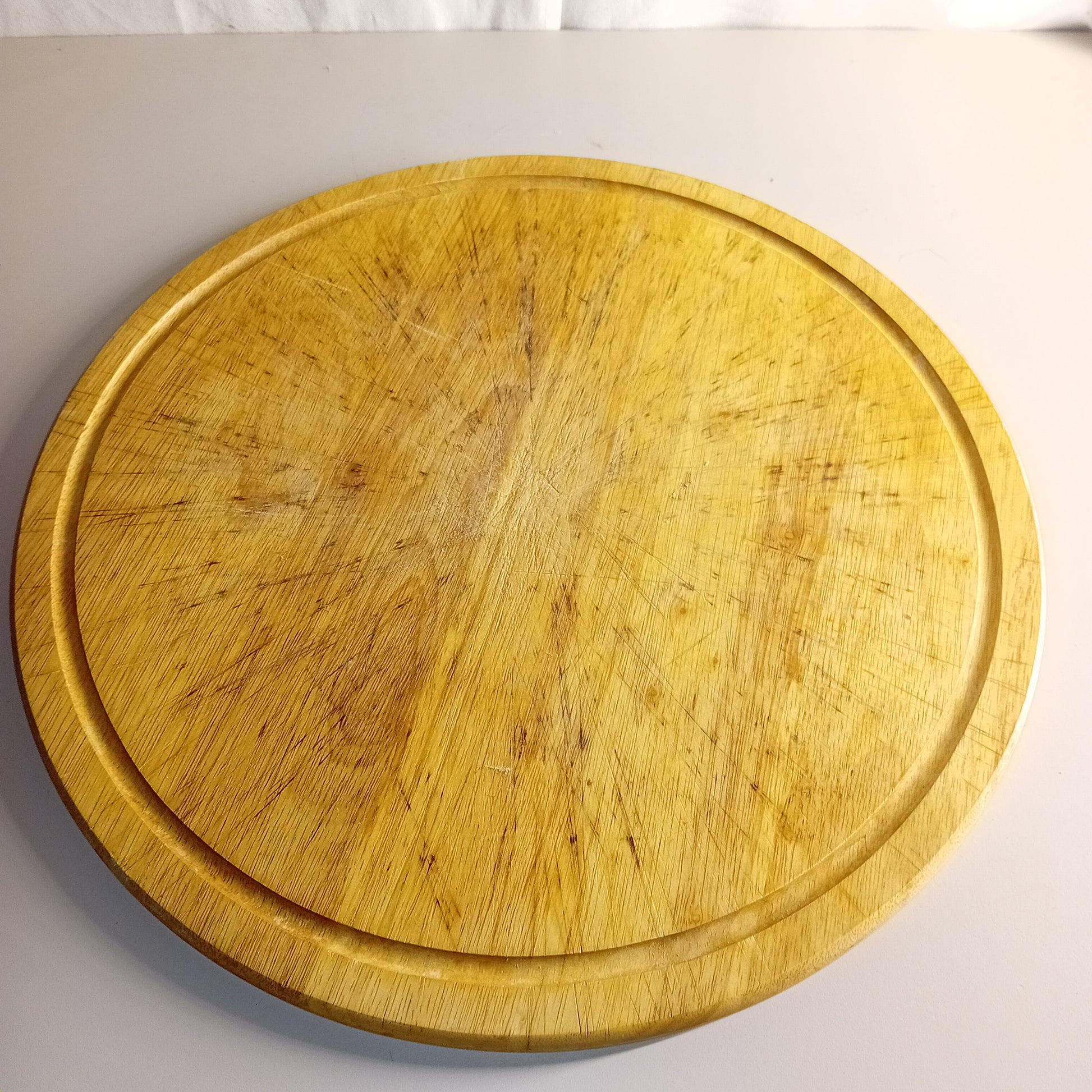 Tagliere in legno usato diametro 44cm Ristorazione Sd Service Store