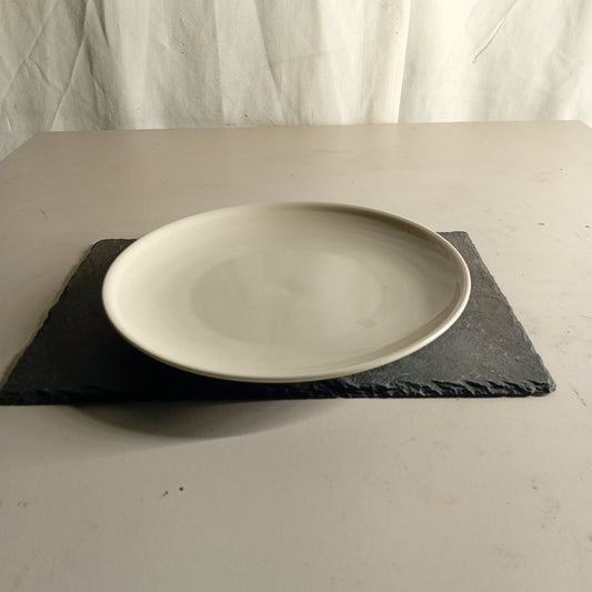 Piatto piano usato in ceramica diametro 23cm Attrezzatura da ristorazione usata Sd Service Store