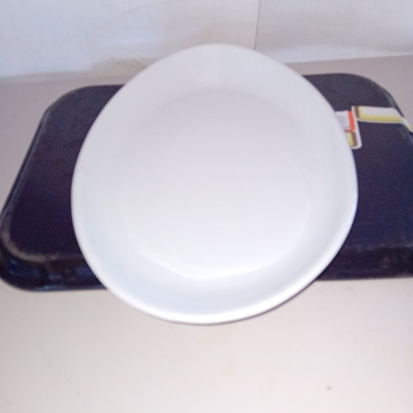 Piatti piani usati in ceramica 36x24cm Attrezzatura da ristorazione usata Sd Service Store