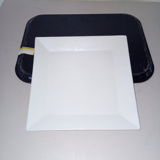 Piatto fondo in ceramica usato 26x26 cm Attrezzatura da ristorazione usata Sd Service Store