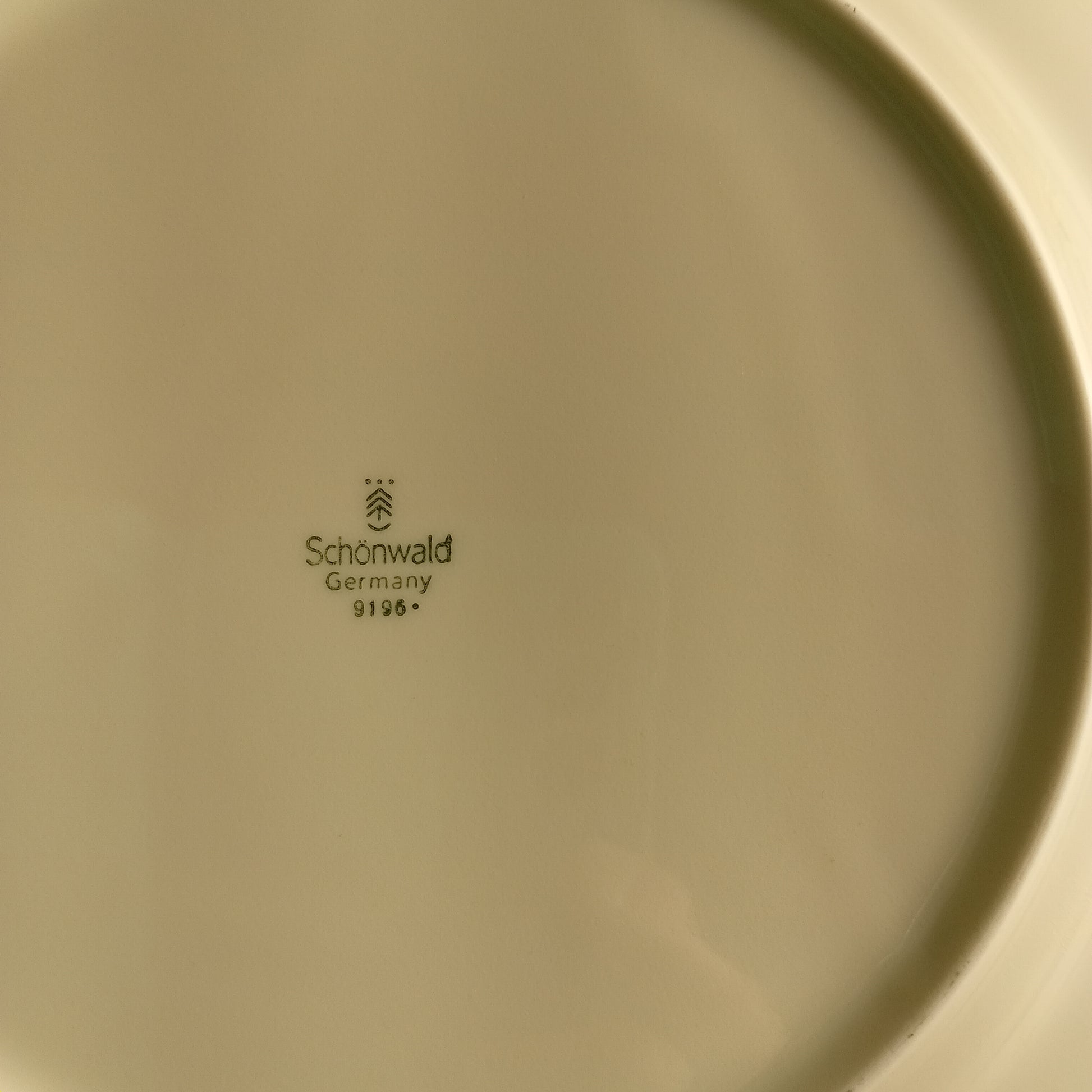 Piatto piano usato in porcellana marca Schonwald diametro 24cm Ristorazione Sd Service Store