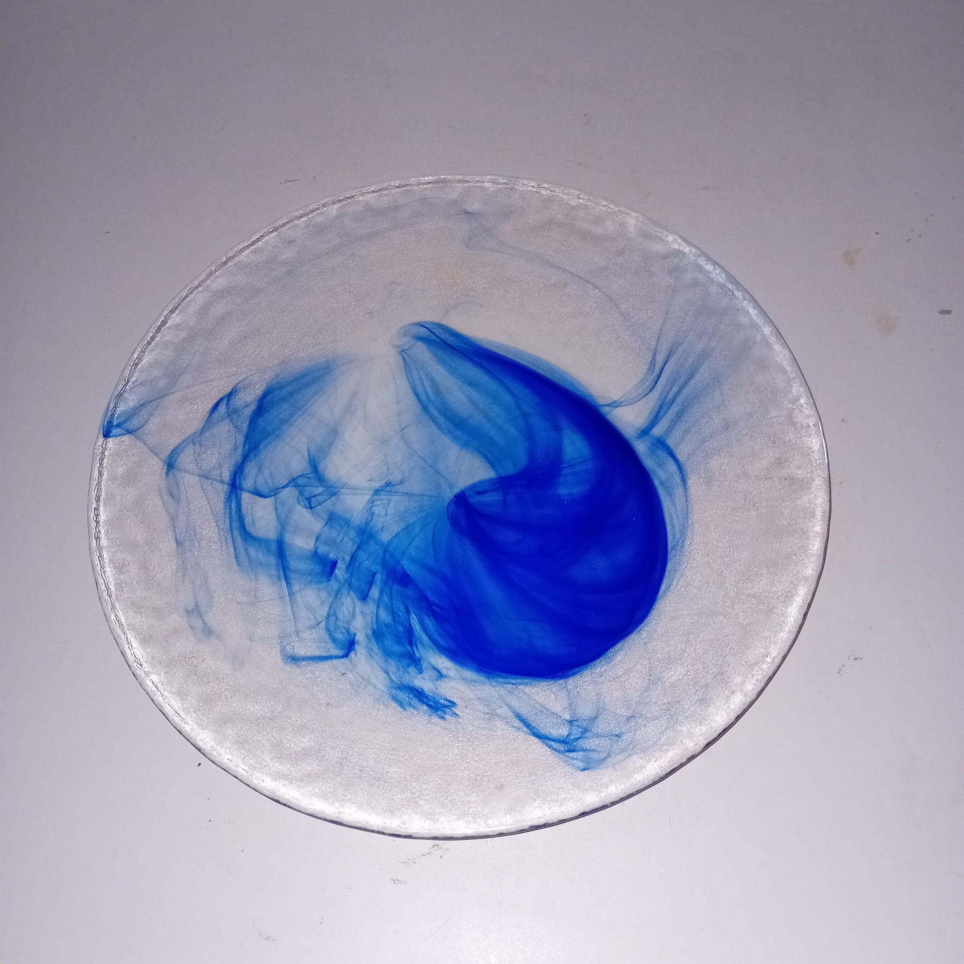 Piatto piano in vetro usato diametro 28cm Ristorazione Sd Service Store