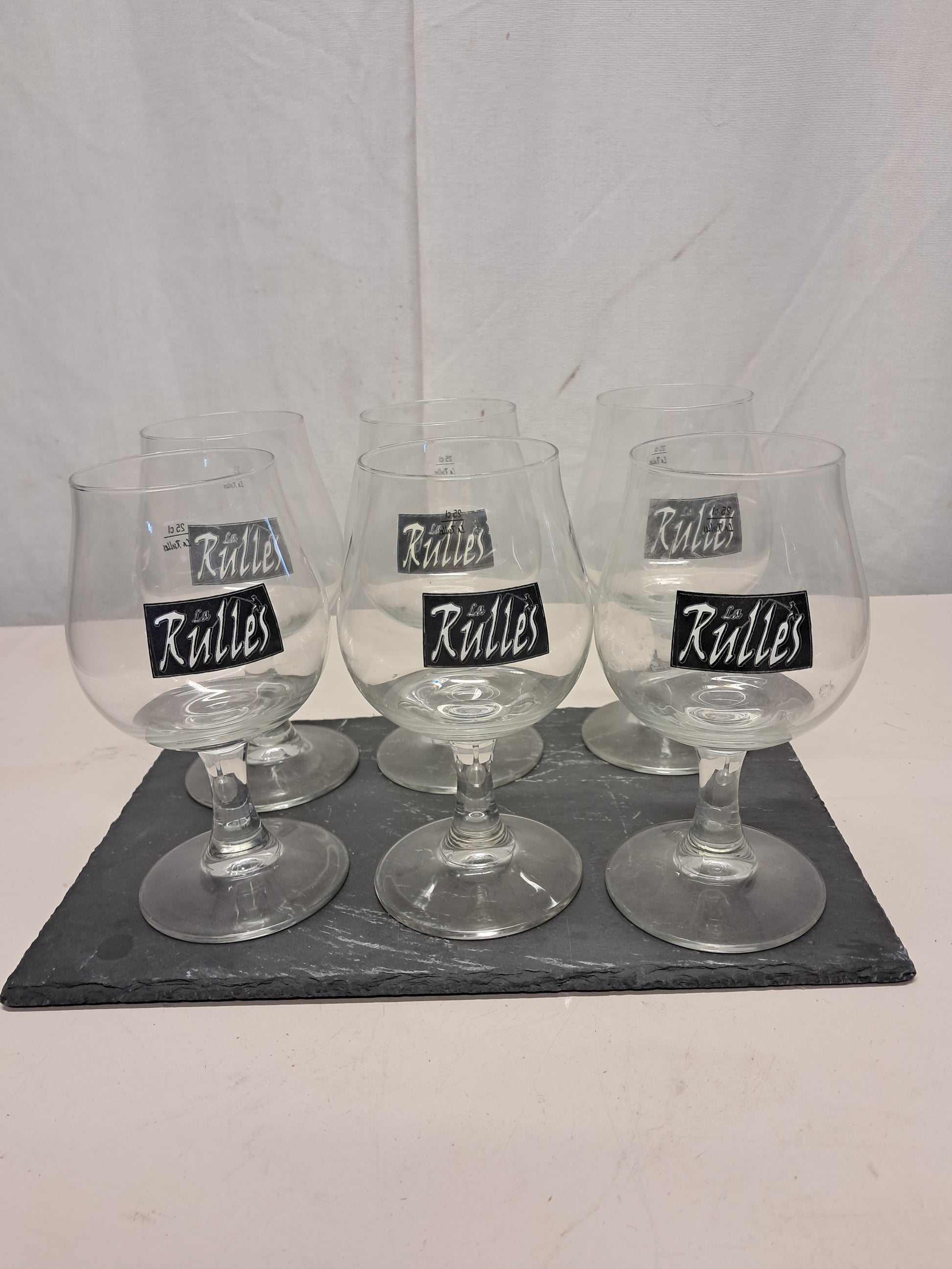 Bicchieri in vetro La Rulles, capacita' 25cl. 1 set da 6 bicchieri Attrezzatura da ristorazione usata Sd Service Store