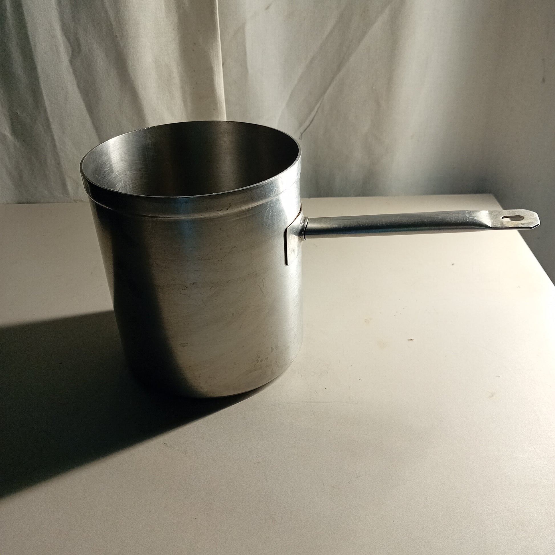 Pentola usata in acciaio con manico diametro 16cm altezza 17cm Ristorazione Sd Service Store