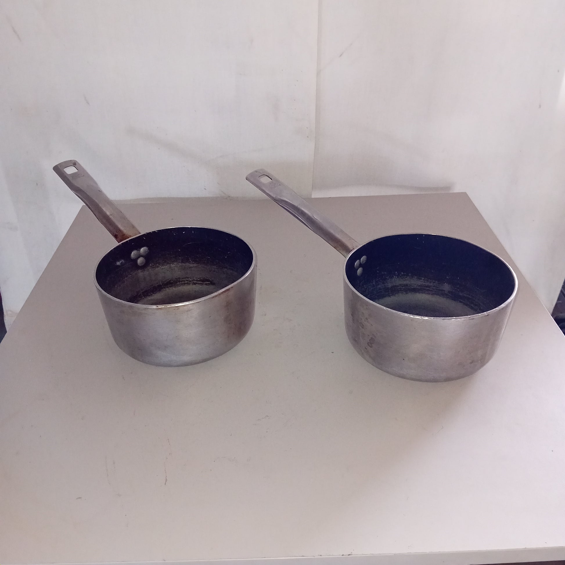 Pentola in alluminio usata con manico marca Ballarini, diametro 20cm, altezza 10cm Attrezzatura da ristorazione usata Sd Service Store