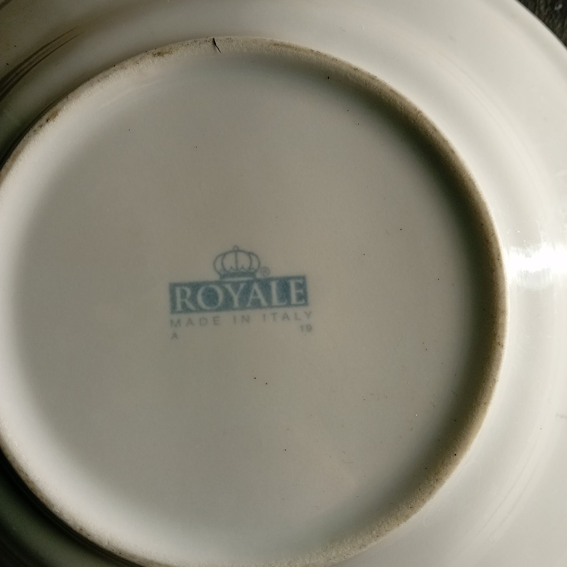 Piatto fondo usato in porcellana marca Royale diametro 24cm Ristorazione Sd Service Store
