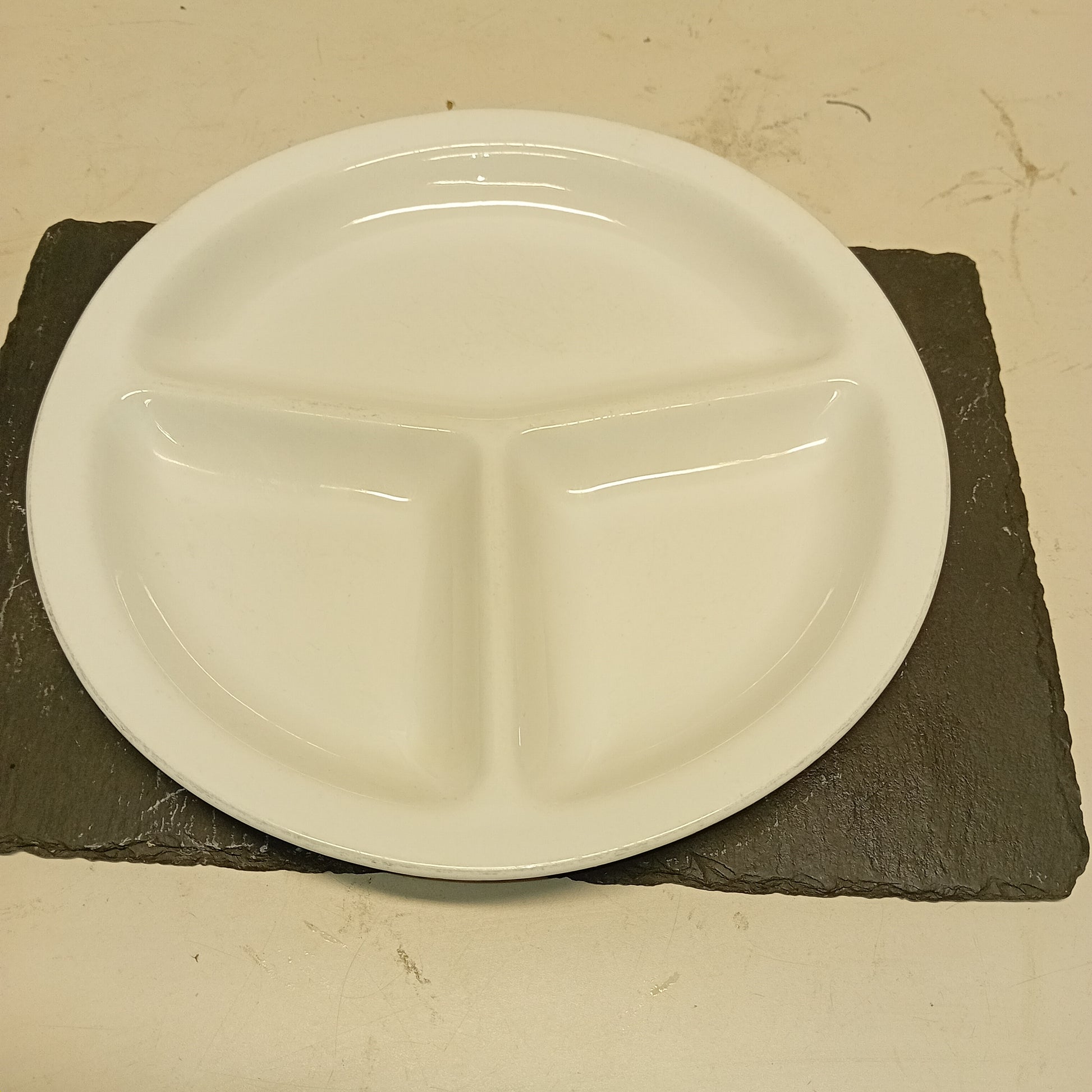 Piatti piani usati in porcellana 3 scomparti diametro 30cm marca Saturnia Ristorazione Sd Service Store