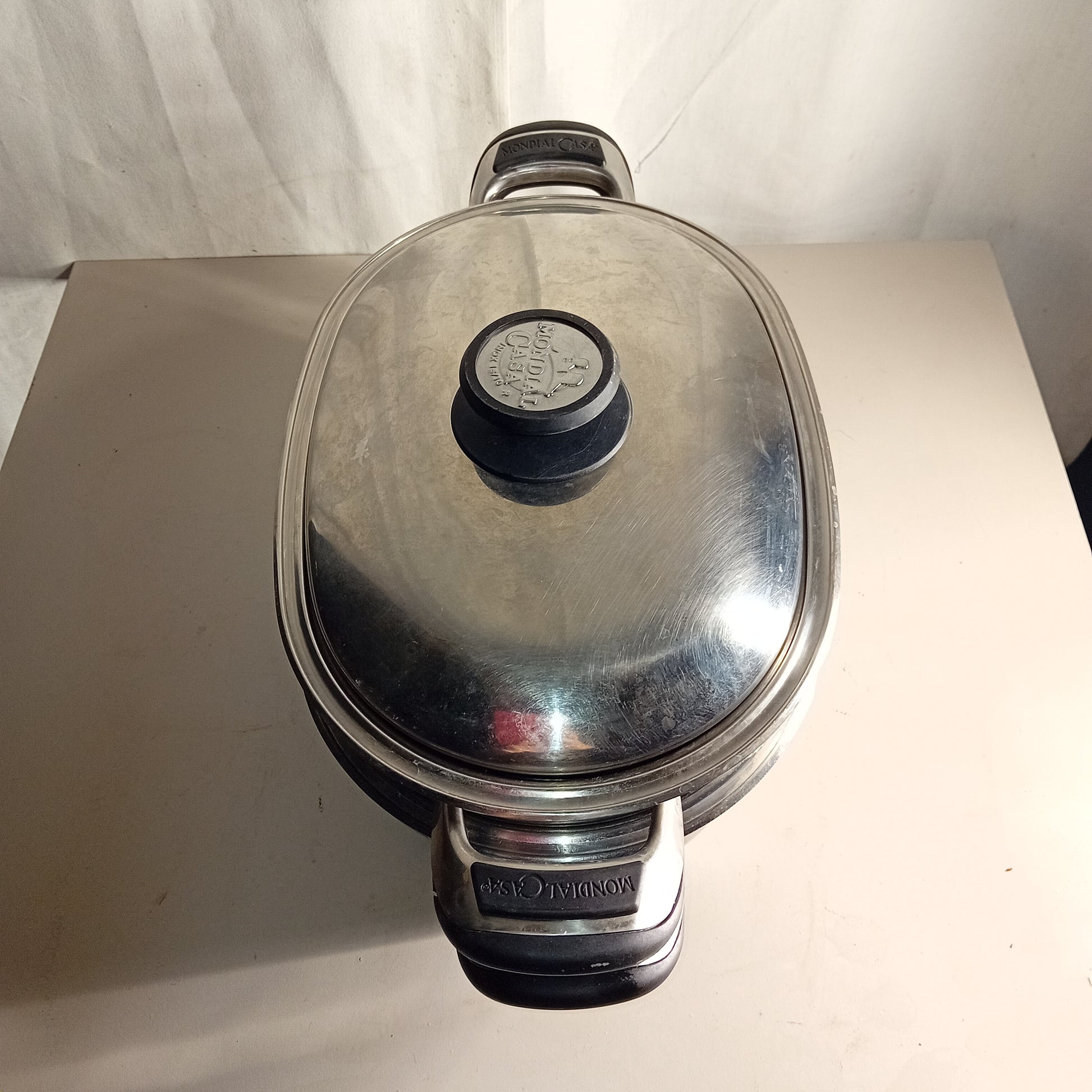 Casseruola usata con vaporiera. Acciaio inox 18/10 6lt. Ristorazione Sd Service Store