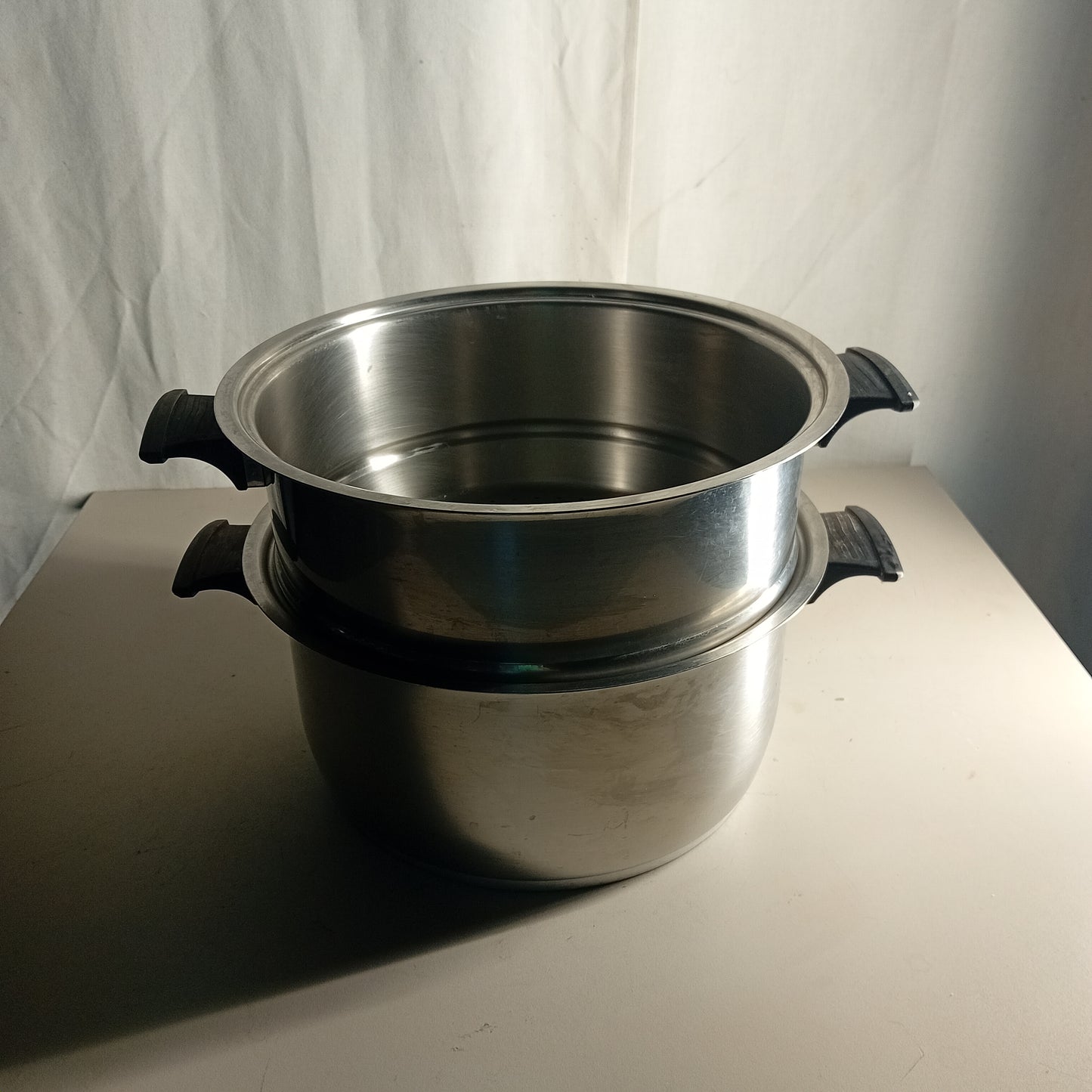 Pentola in acciaio inox 18/10 per induzione, Ø 30 cm; H 14 cm, usata per la ristorazione Attrezzatura da ristorazione usata Sd Service Store
