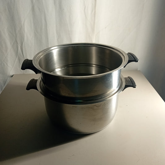 Pentola in acciaio inox 18/10 per induzione, Ø 30 cm; H 14 cm, usata per la ristorazione Attrezzatura da ristorazione usata Sd Service Store