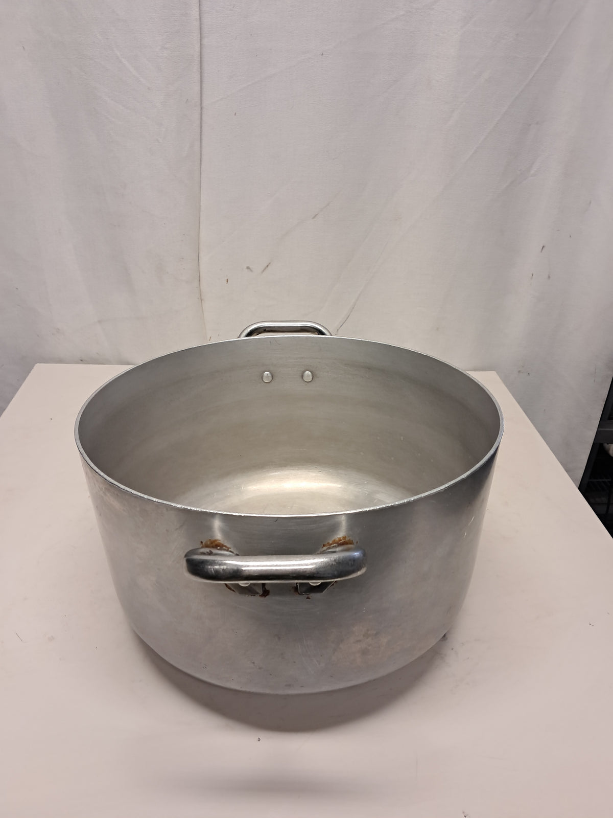 Casseruola in alluminio marca Agnelli, diametro 33cm, altezza 16cm, usata per la ristorazione Attrezzatura da ristorazione usata Sd Service Store