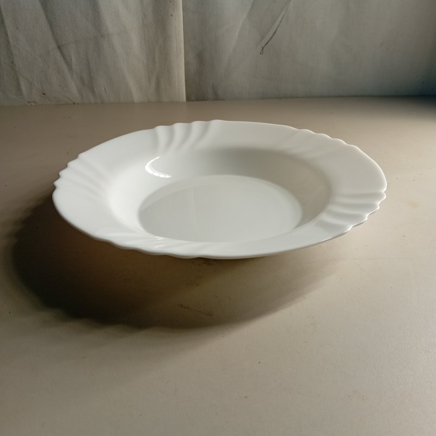 Piatto fondo usato in ceramica diametro 23cm Ristorazione Sd Service Store