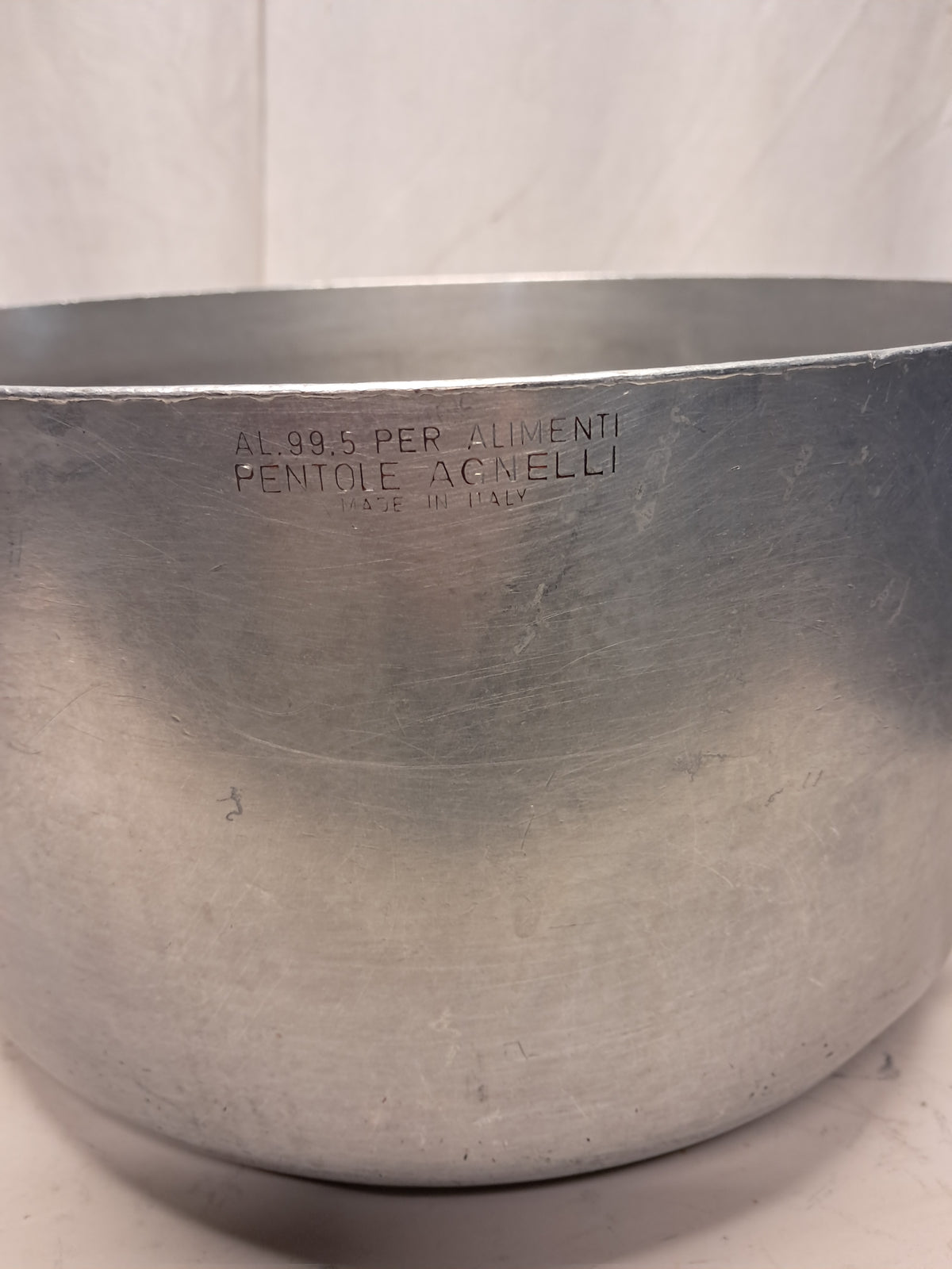 Casseruola in alluminio marca Agnelli, diametro 33cm, altezza 16cm, usata per la ristorazione Attrezzatura da ristorazione usata Sd Service Store