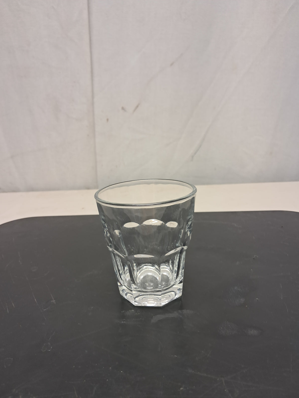 Bicchieri in vetro per amaro, 1 set da 8 pezzi, altezza 7cm, diametro 8cm, usati per la ristorazione