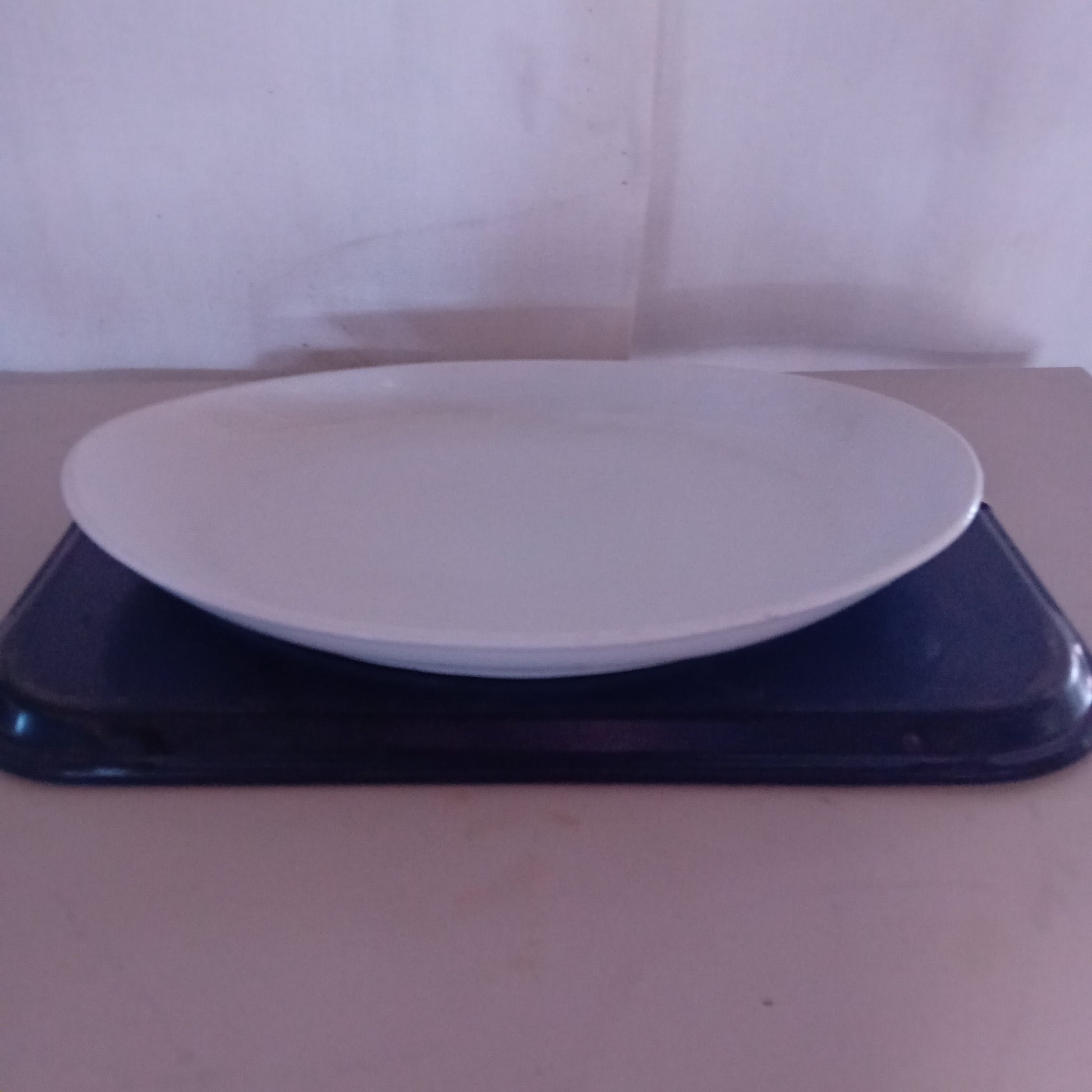 Piatti piani usati in ceramica 36x24cm Attrezzatura da ristorazione usata Sd Service Store