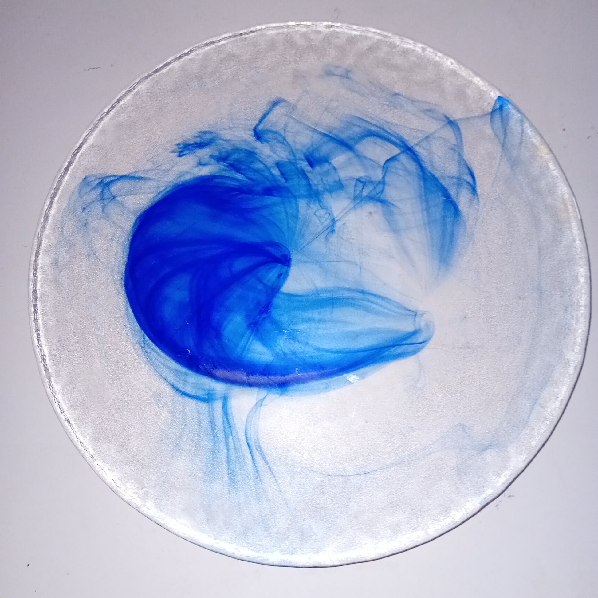 Piatto piano in vetro usato diametro 28cm Ristorazione Sd Service Store