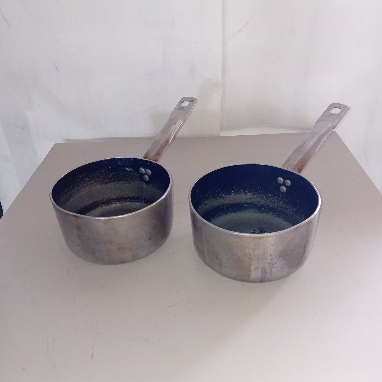 Pentola in alluminio usata con manico marca Ballarini, diametro 20cm, altezza 10cm Attrezzatura da ristorazione usata Sd Service Store