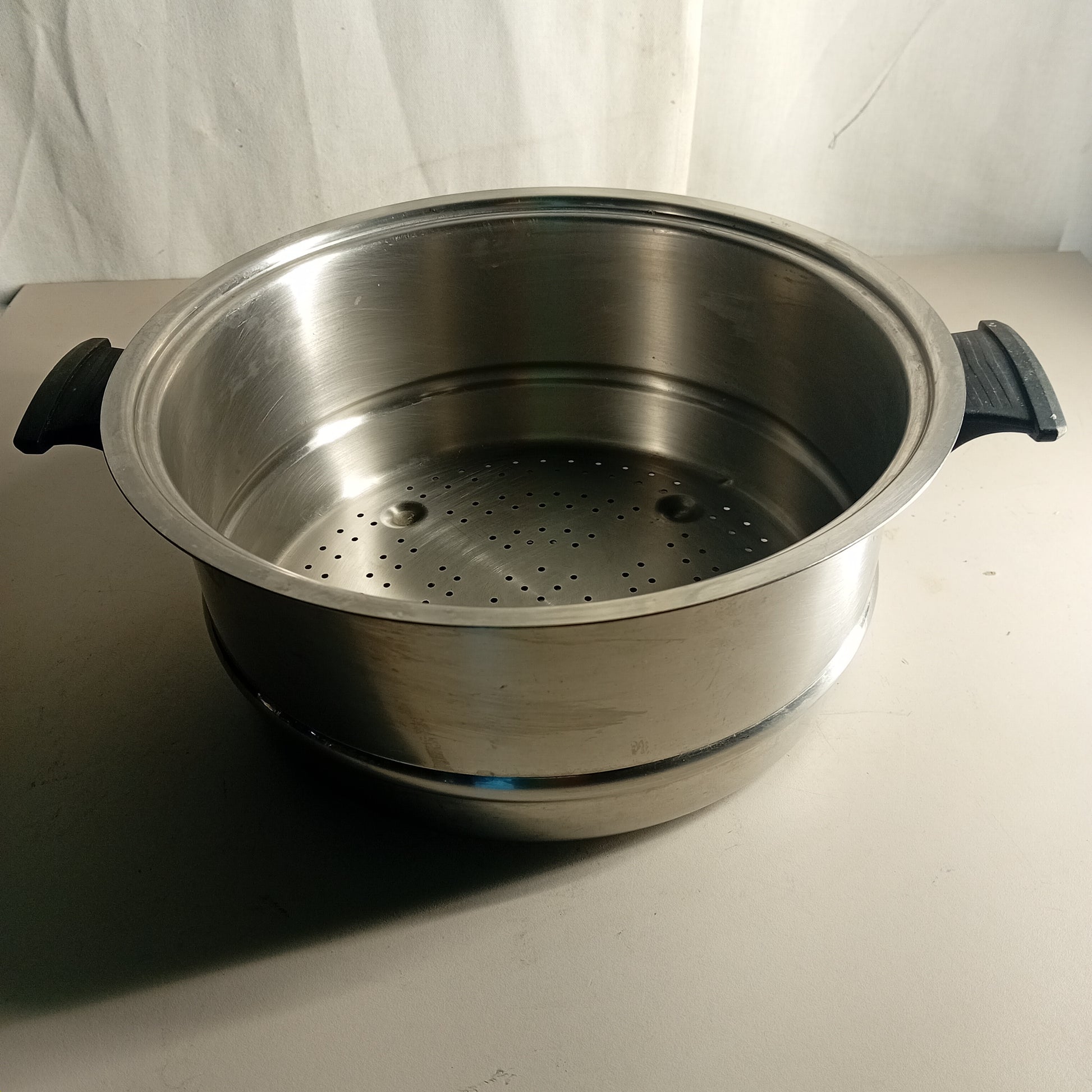 Pentola in acciaio inox 18/10 per induzione, Ø 30 cm; H 14 cm, usata per la ristorazione Attrezzatura da ristorazione usata Sd Service Store